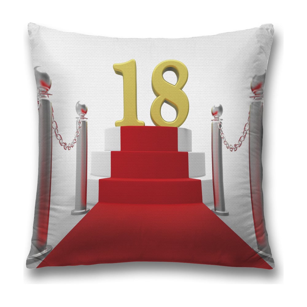 Изображение товара Декоративная наволочка JoyArty 45х45 см полиестер яркая дизайн