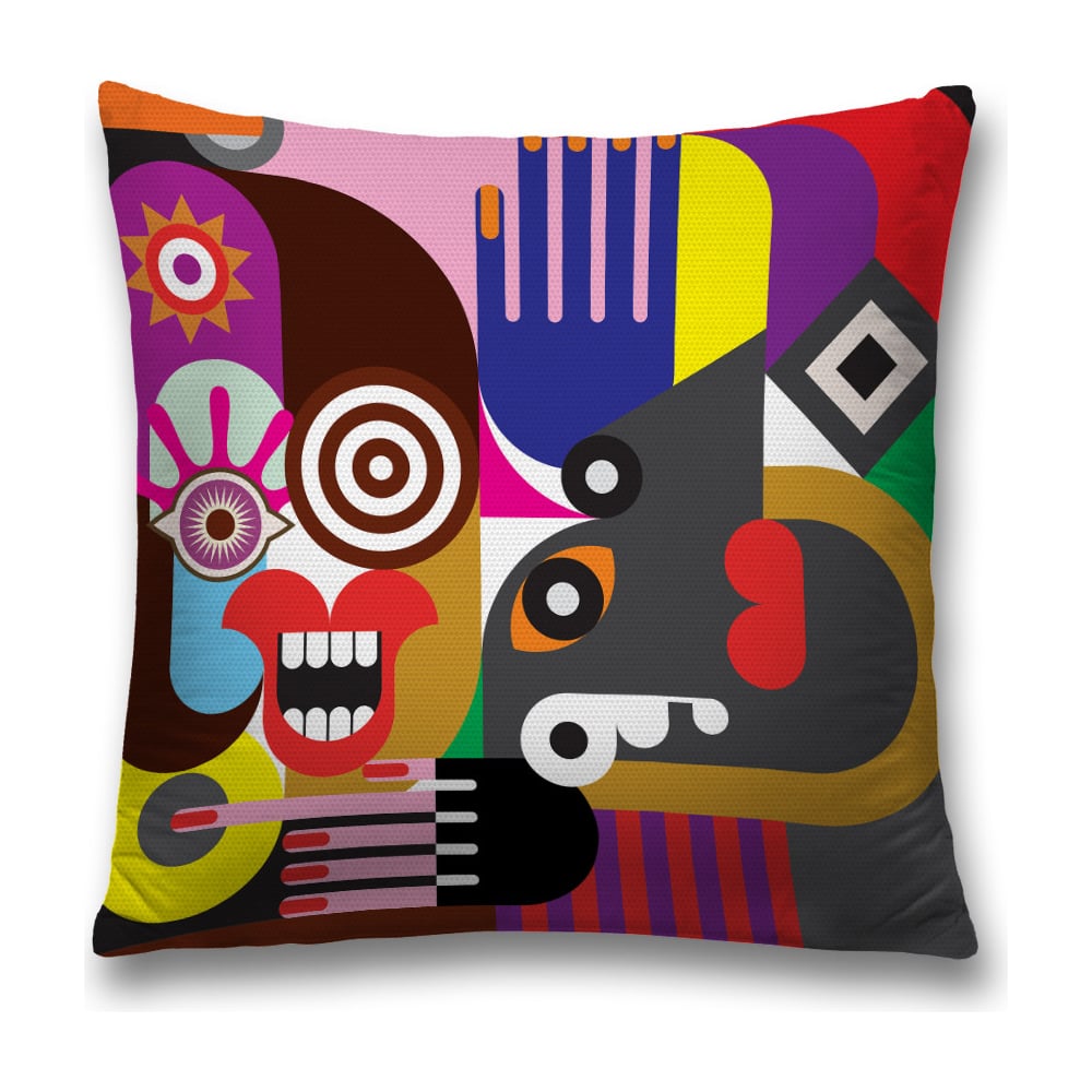 Изображение товара Декоративная наволочка JoyArty sl_22210 45х45 яркие цвета полиэстер