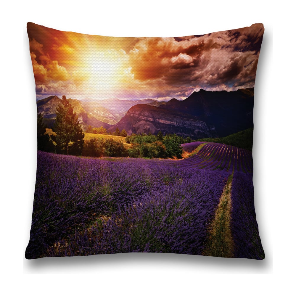 Изображение товара Декоративная наволочка JoyArty 45х45 см яркие цвета полиэстер молния