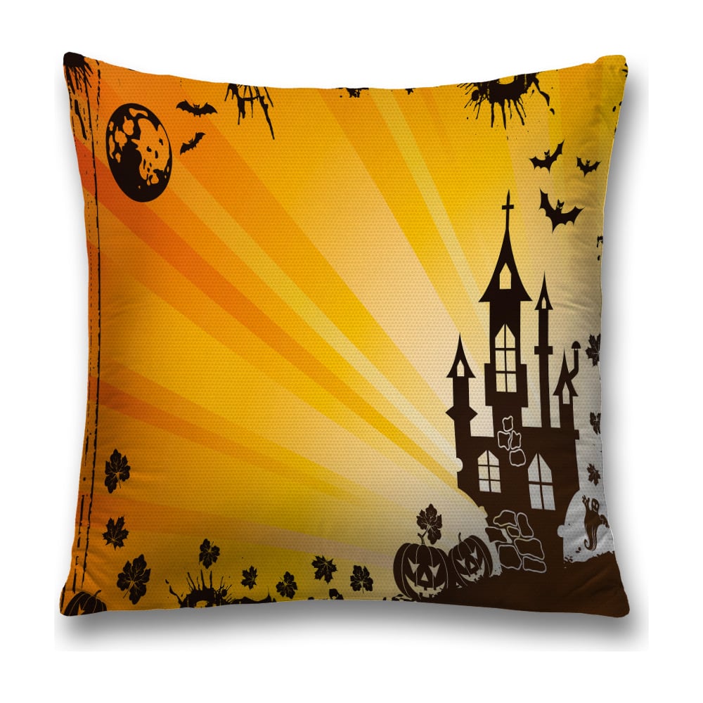 Изображение товара Декоративная наволочка JoyArty 45х45 см яркие цвета молния полиэстер