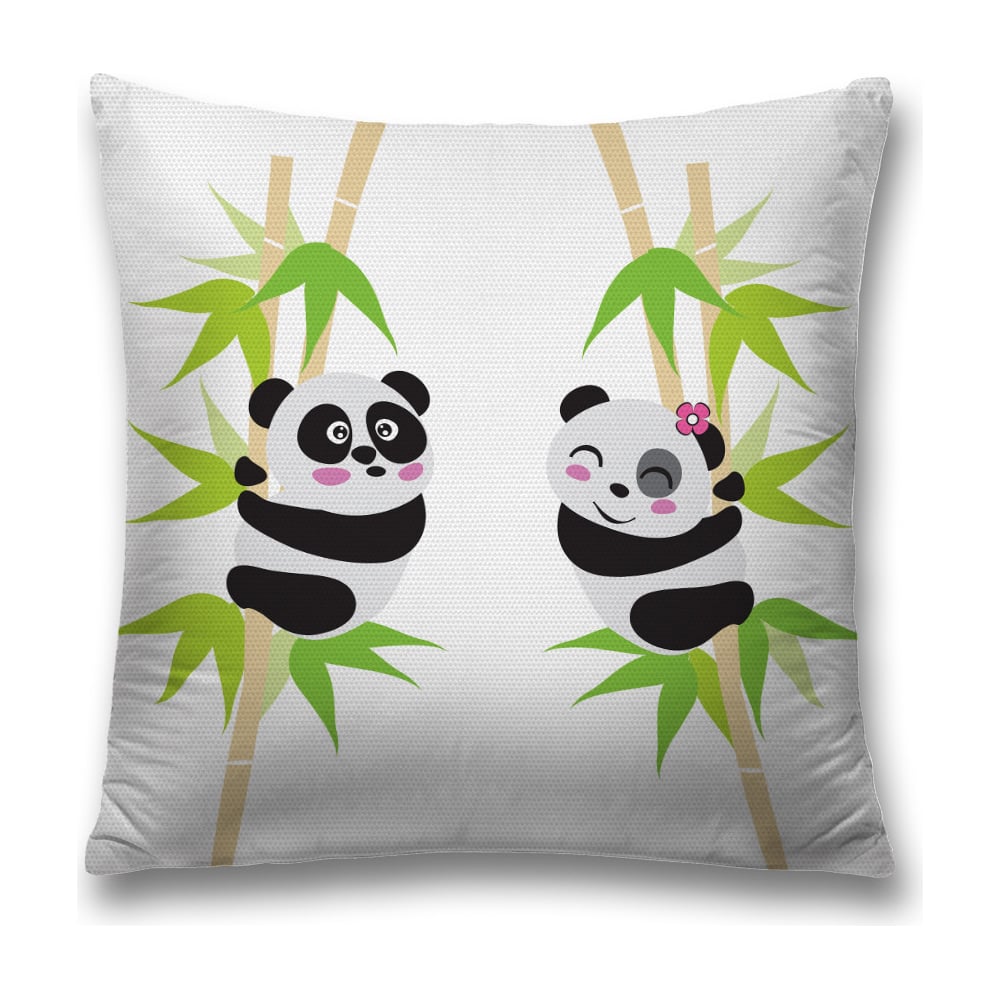 Изображение товара Декоративная наволочка JoyArty 45х45 см из полиэстера с молнией