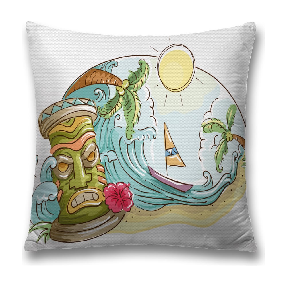 Изображение товара Декоративная наволочка JoyArty sl_37718 45х45 см голубая, желтая или розовая