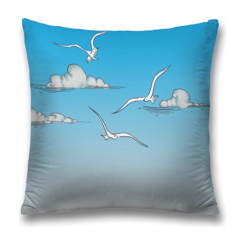 Изображение товара Декоративная наволочка JoyArty sl_17516 45х45 см полиэстер молния