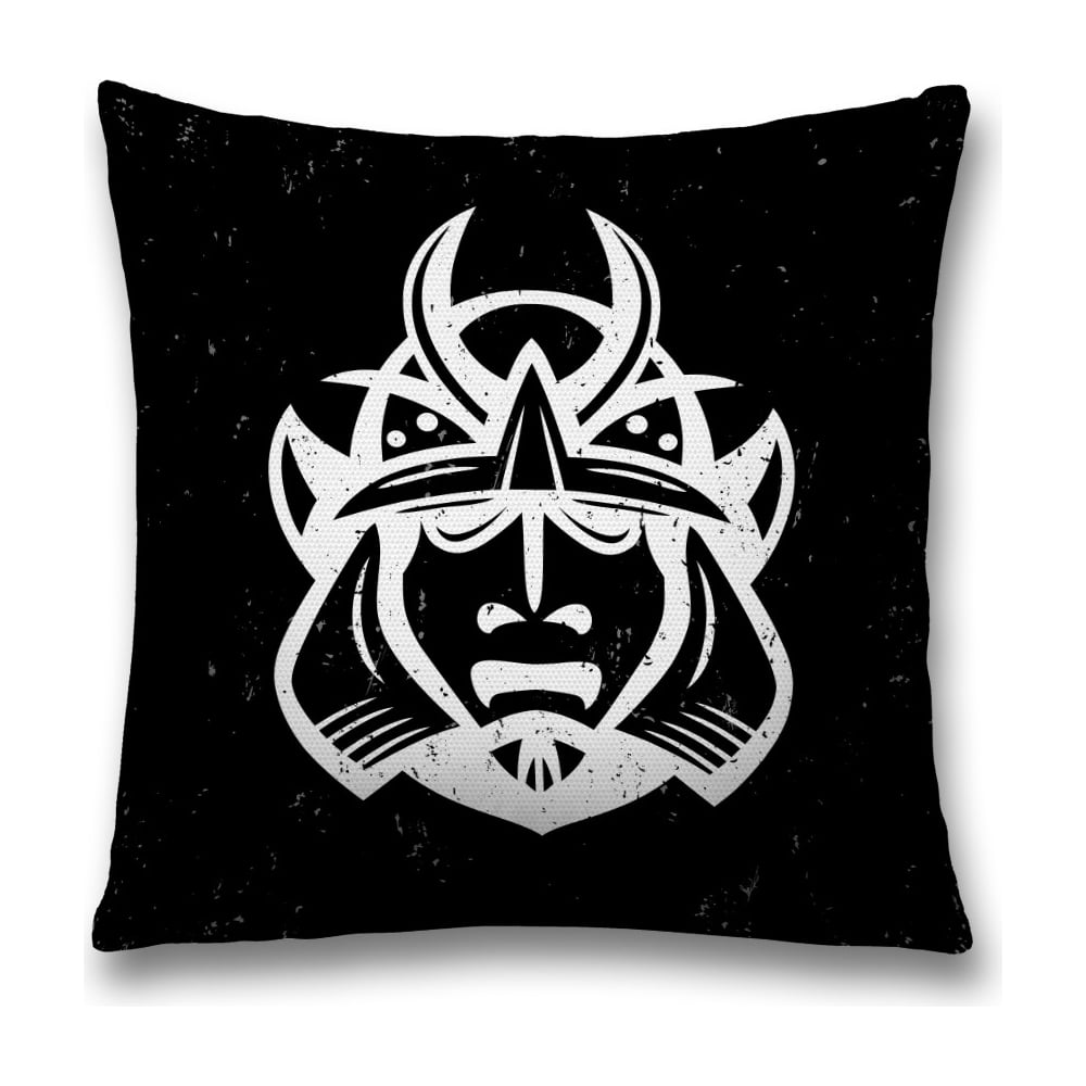 Изображение товара Декоративная наволочка JoyArty sl_18302 45х45 см с молнией черно-белая