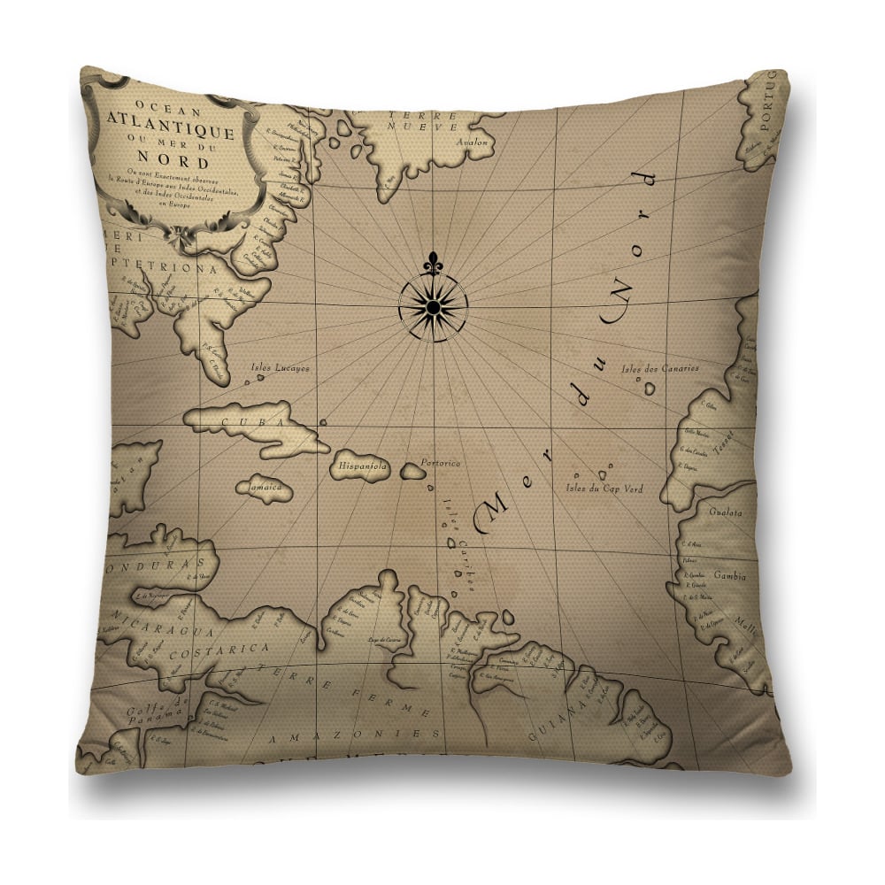 Изображение товара Декоративная наволочка JoyArty 45х45 см из полиэстера с молнией