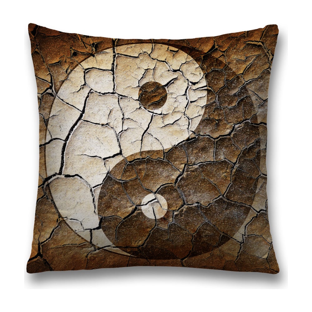 Изображение товара Декоративная наволочка JoyArty sl 18583 45x45 см коричневая бежевый полиэстер