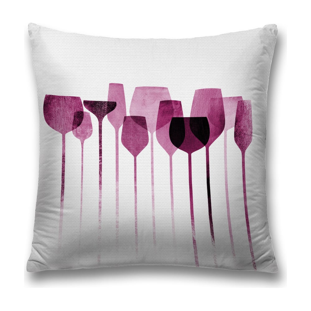 Изображение товара Декоративная наволочка JoyArty 45х45 см из полиэстера с молнией, 3 цвета