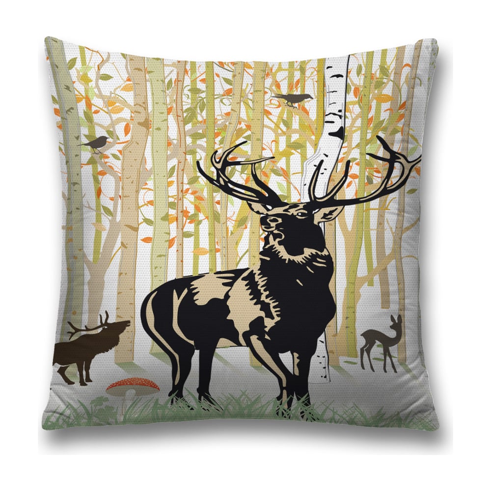 Изображение товара Декоративная наволочка JoyArty 45х45 см из полиэстера с молнией, яркие цвета