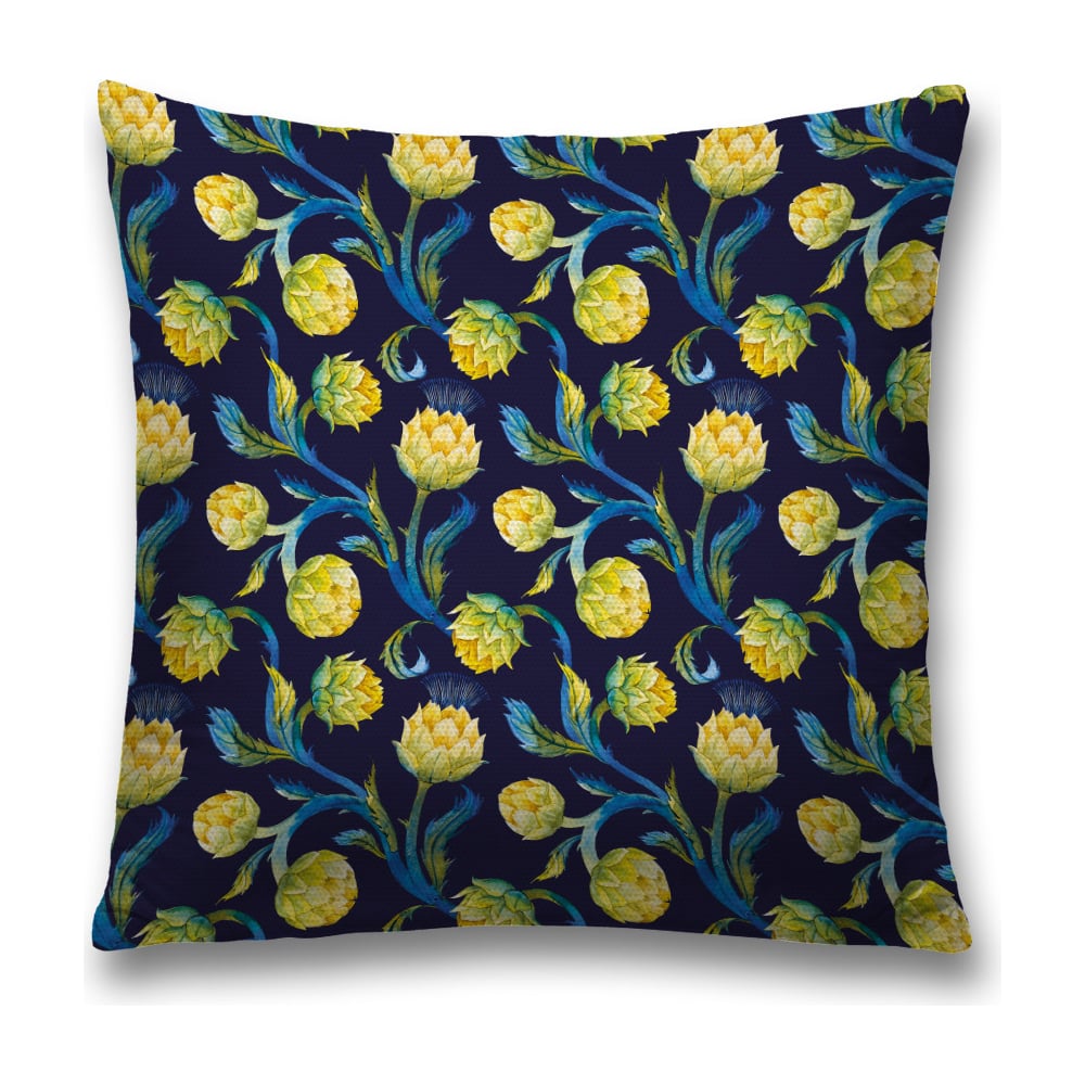 Изображение товара Декоративная наволочка JoyArty sl_38905, фиолетовая и желтая