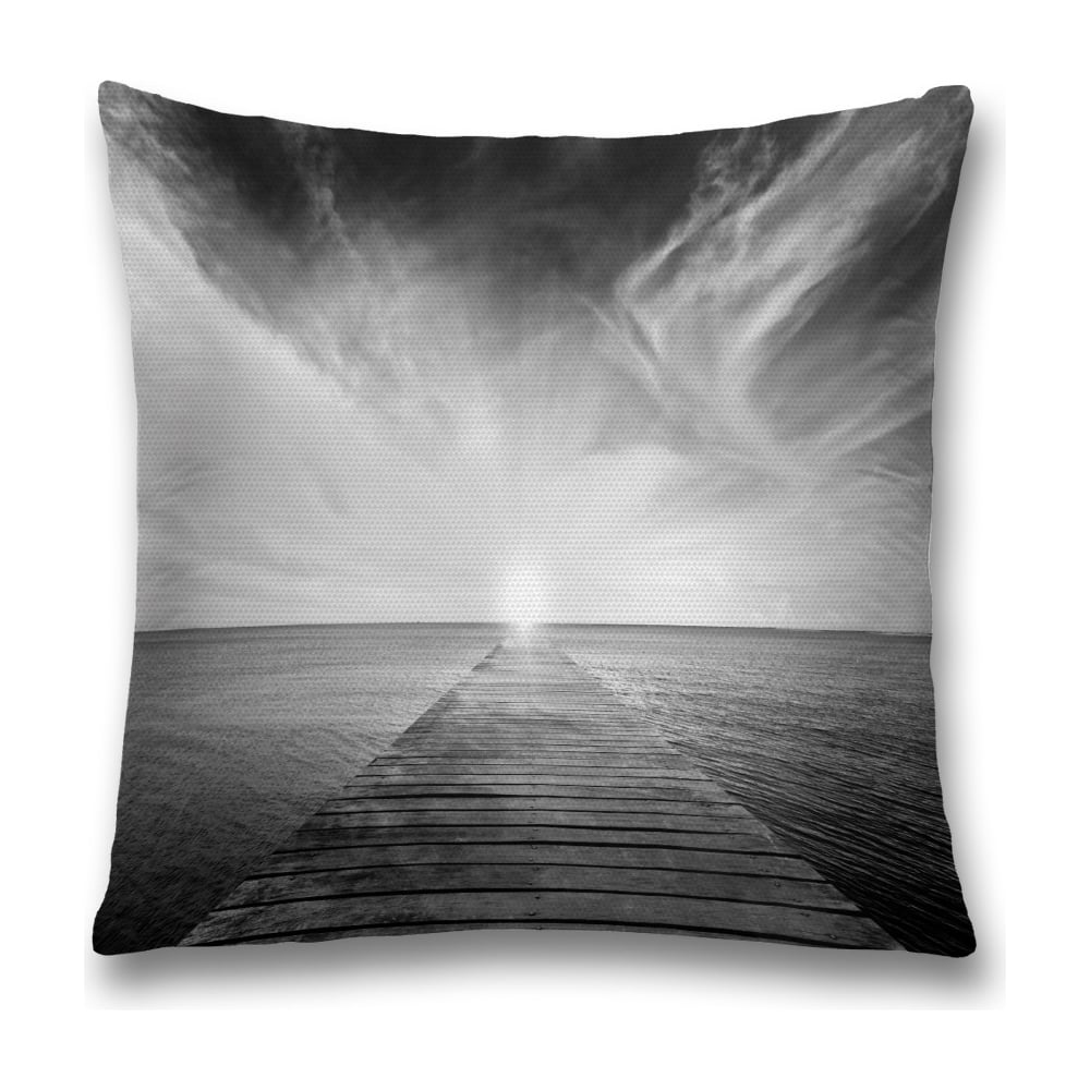 Изображение товара Декоративная наволочка JoyArty sl_17478 45х45 см серый белый полиэстер