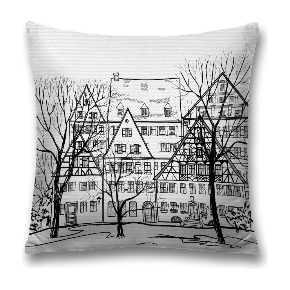 Изображение товара Декоративная наволочка JoyArty 45x45 см из полиэстера с молнией