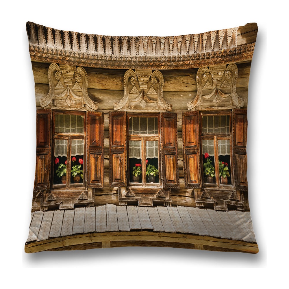 Изображение товара Декоративная наволочка JoyArty Sl 18008 45x45 см из полиэстера с молнией