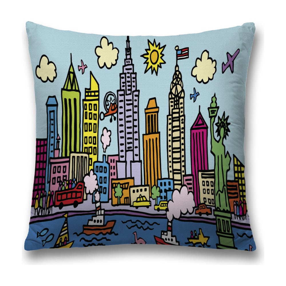 Изображение товара Декоративная наволочка JoyArty sl_32849 45x45 см полиэстер