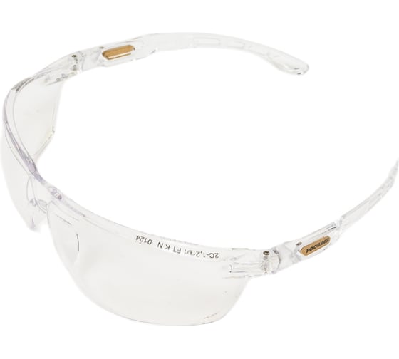 Изображение товара Защитные открытые очки РОСОМЗ О58 ВЕРСУС StrongGlass 2C-1,2 РС прозрачные 15837