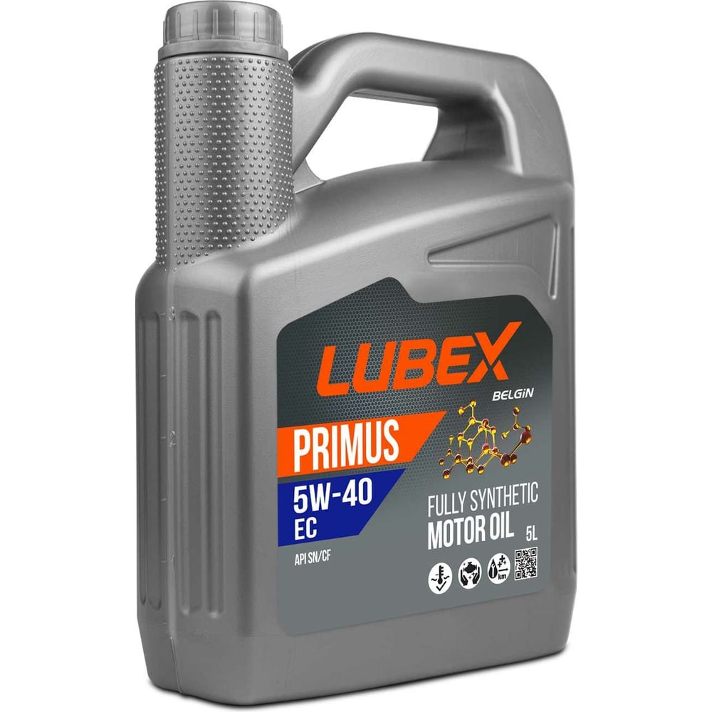 Синтетическое моторное масло Lubex l034 1620 0404 lubex синт ое мот масло primus sv la 0w 20 4л