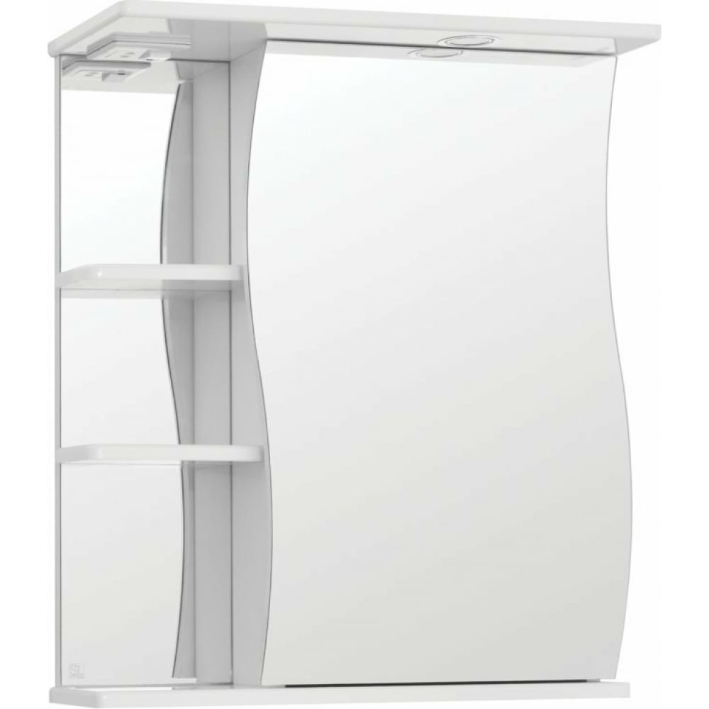 Зеркало-шкаф Style Line зеркало шкаф style line панда волна 60 с подсветкой белый 4650134470383