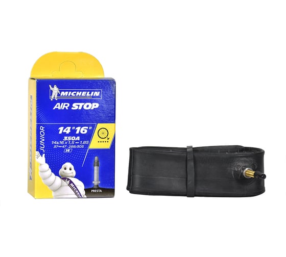 Изображение товара Камера Michelin I4 AIRSTOP 37/47x288/305, 14-16x1.5-1.85, PR 29mm, вентиль PRESTA 728468 HQ-0005707