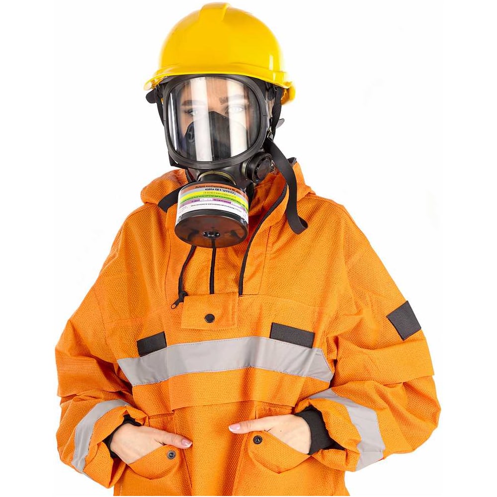 Изображение товара Газодымозащитный противогаз Шанс ГДЗП 41 для защиты от химии и дыма