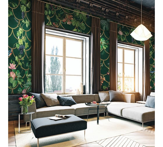 Изображение товара Фотообои ООО Ортограф Garden dark 3.97x2.7 м OF_34241