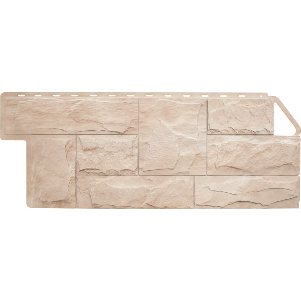 Изображение товара Фасадная панель Альта Профиль ГРАНИТ ЭКО КРЕМОВЫЙ 8379 1130х480 мм для наружных работ