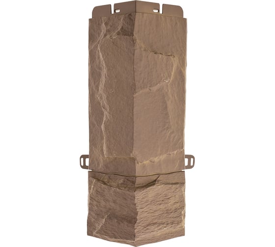 Изображение товара Наружный угол к фасадным панелям Альта Профиль коллекции ГРАНИТ ЭКО БЕЖЕВЫЙ 8374