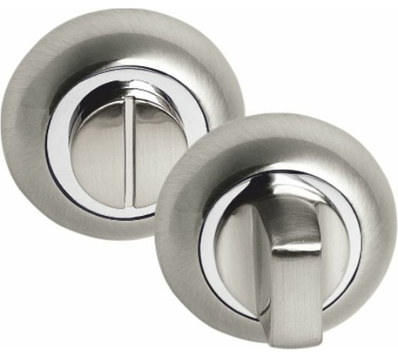 Изображение товара Сантехническая завертка PALIDORE С/У OL HH белый никель/хром 98760108