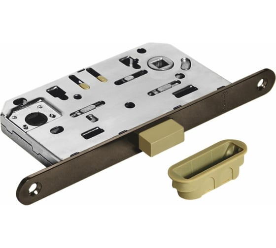 Изображение товара Магнитная сантехническая защелка PALIDORE L3090 BH, черный никель, бесшумная 98760333