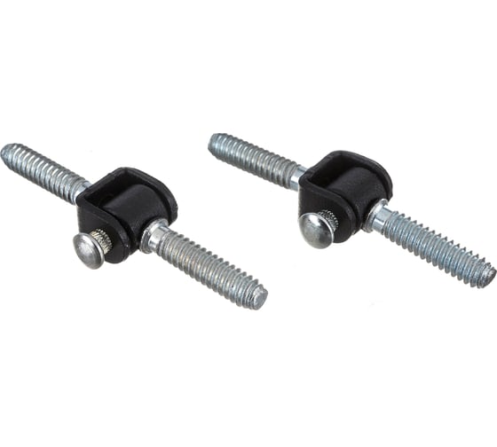 Изображение товара Ввертная петля Левша ПВв-1 d8x1,75 2 шт., черная У1-8460.Ч