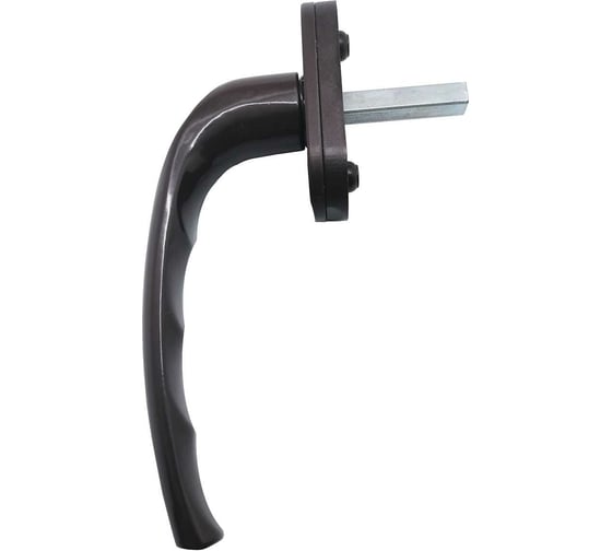 Изображение товара Алюминиевая ручка для ПВХ окон Левша «Комфорт» коричневая У1-2329.К