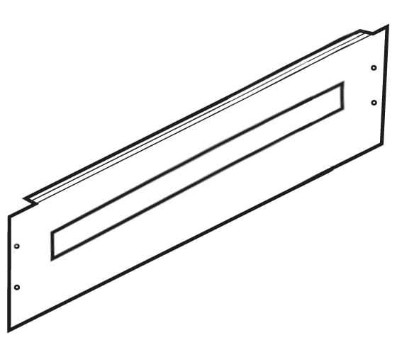 Изображение товара Фальш-панель для ВРУ TDM ELECTRIC 150x600мм с вырезом SQ0905-0195