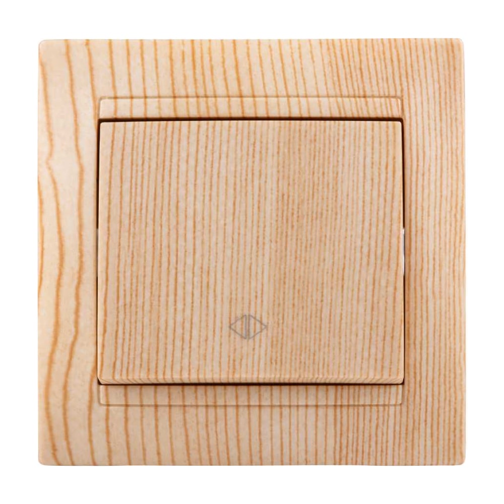 Изображение товара Перекрестный выключатель TDM ELECTRIC серия Лама 1-кл. 10А сосна смартфон