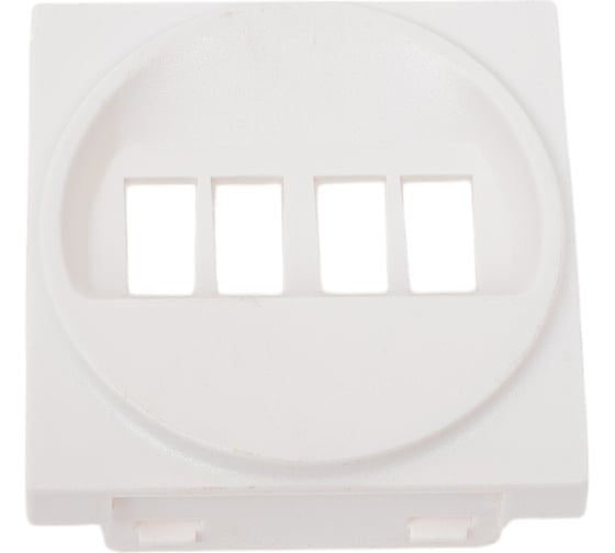 Изображение товара Накладка аудио-розетки LK Studio белый LK45 857404-1