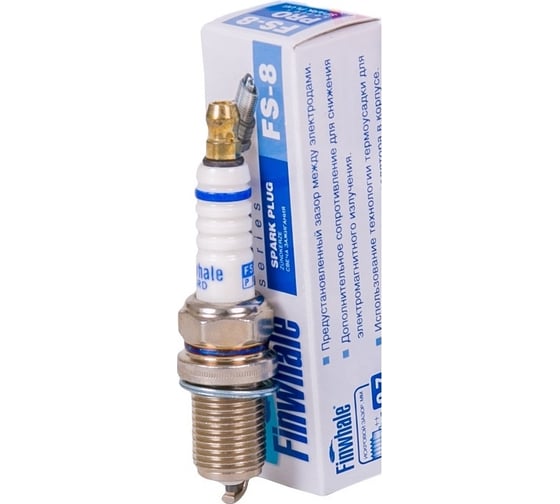 Изображение товара Свеча зажигания Spectra/Иж/Rio/LADA Largus 16V FINWHALE FS8