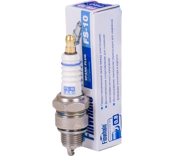 Изображение товара Свеча зажигания ГАЗ/UAZ 3151 дв.402/Citroen/Peugeot/Honda/Suzuki/Renault FINWHALE FS10