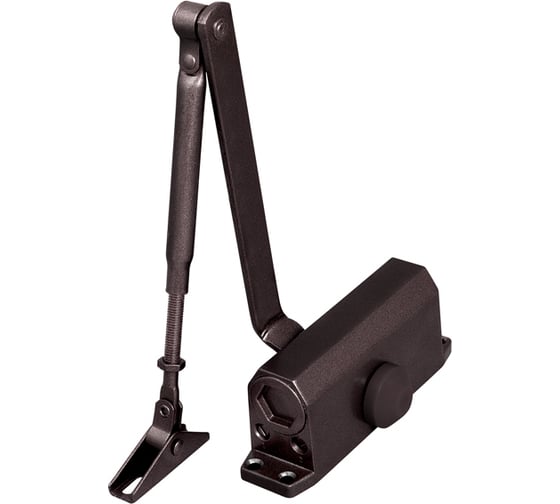 Изображение товара Дверной доводчик Ajax TDR-100 BR 50-100 кг, коричневый 43829