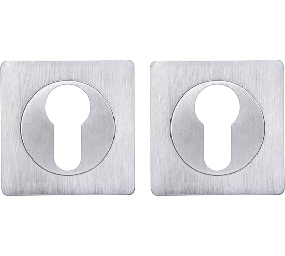 Изображение товара Накладка под цилиндр Ajax ET JK SSC-16 сатинированный хром 43405