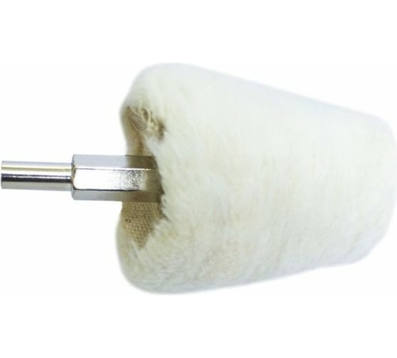 Изображение товара Насадка полировальная хлопковая конус на дрель 39x56 мм, в блистере Rockforce RF-PSP65T 49301