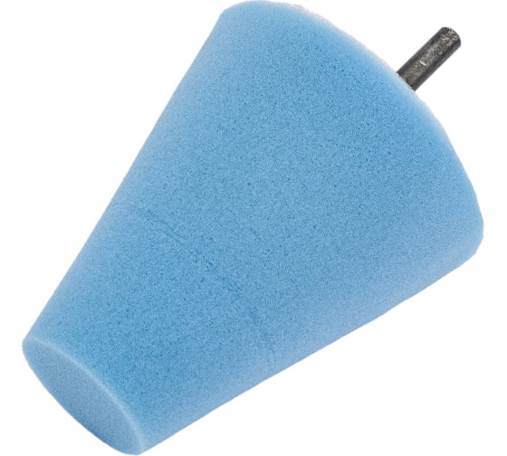 Изображение товара Губка полировальная конусная 80х30 мм для дрели Rockforce RF-PL80M(49535)