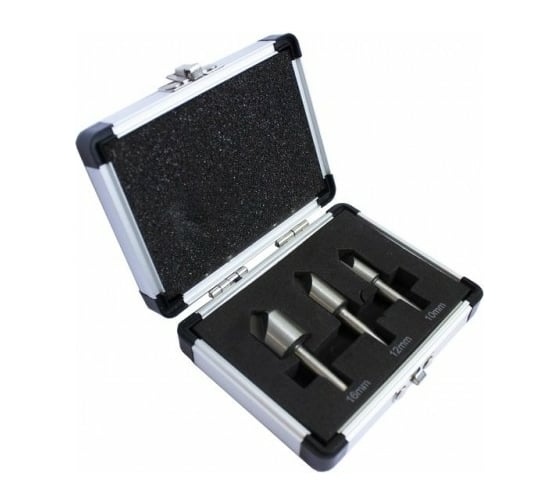 Изображение товара Набор зенкеров 10, 12, 16 мм ROCKFORCE RF-44729B