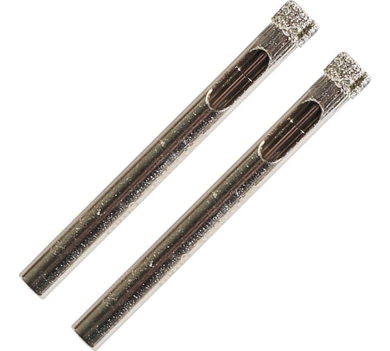 Изображение товара Сверло алмазное по керамограниту и керамике 2 шт, 6 мм, в блистере Patriot 815010091