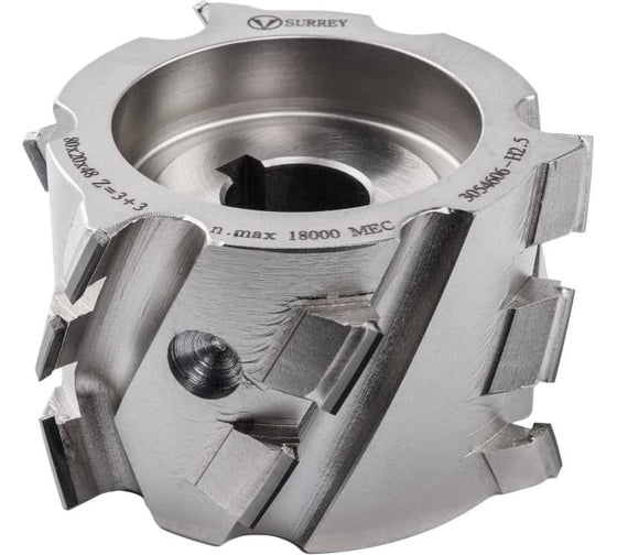 Изображение товара Фреза DIA напайная 80x20x48 мм, z3+3, RH, H2.5 для станка Filato Optima 385/385L SURREY TL19012