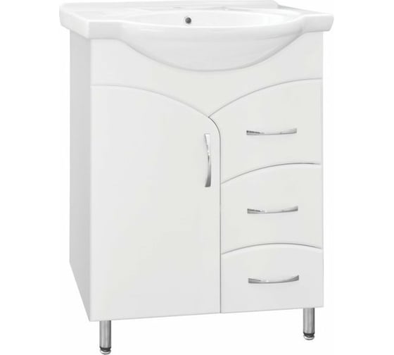 Изображение товара Тумба Style Line 22 (3 ящ.) под умывальник Байкал 65 ЛС-00000104