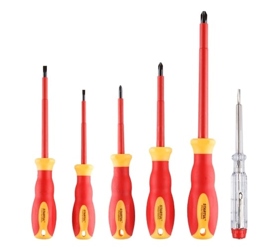 Изображение товара Набор диэлектрических отверток STARTUL 6 предметов ST3051-6
