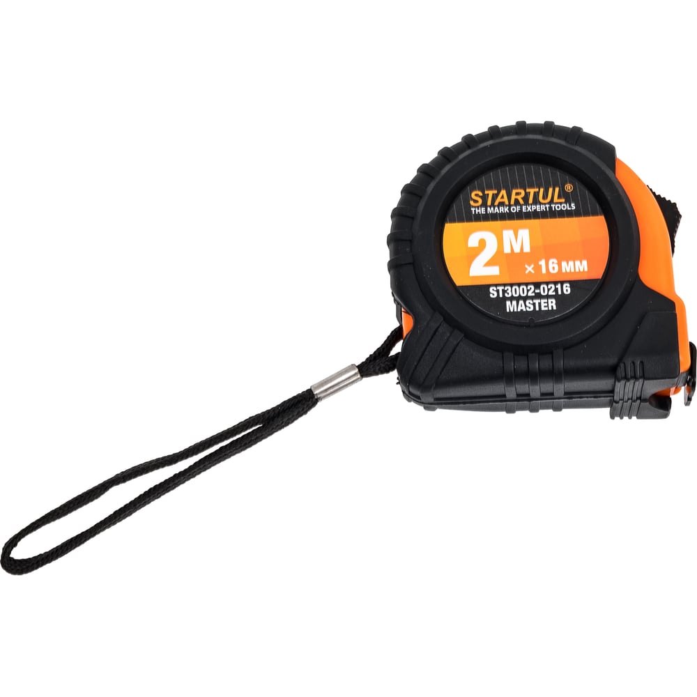 Изображение товара Рулетка STARTUL 2 м ST3002-0216 - бытовой measuring tape с клипсой и стальной лентой