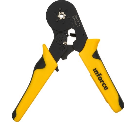 Изображение товара Шестигранные пресс-клещи Inforce 0,08-6 мм2 06-19-11