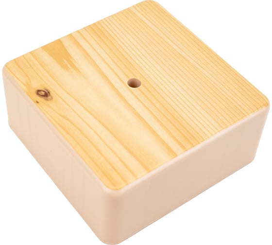 Изображение товара Распаечная коробка IEK КМ для о/п 104x104x44мм сосна UKO10-100-100-044-K34-E