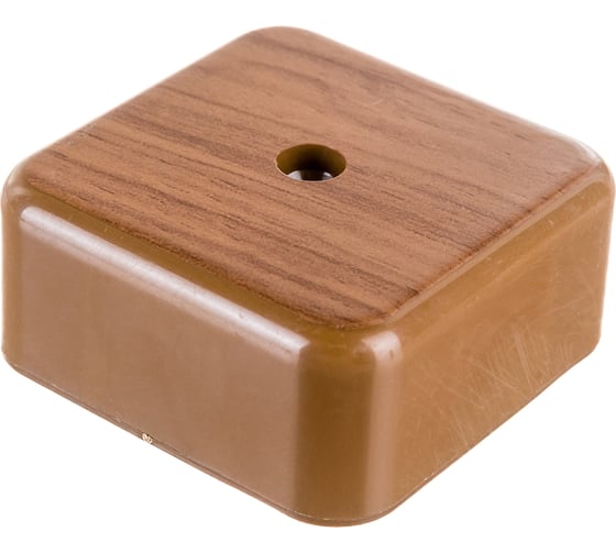 Изображение товара Распаечная коробка IEK КМ41205-05 для о/п 50x50x20мм дуб UKO10-050-050-020-K24-E