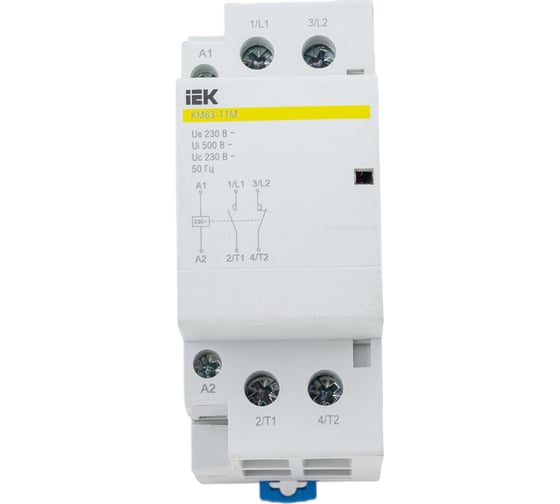 Изображение товара Модульный контактор IEK КМ63-11М AC MKK11-63-11