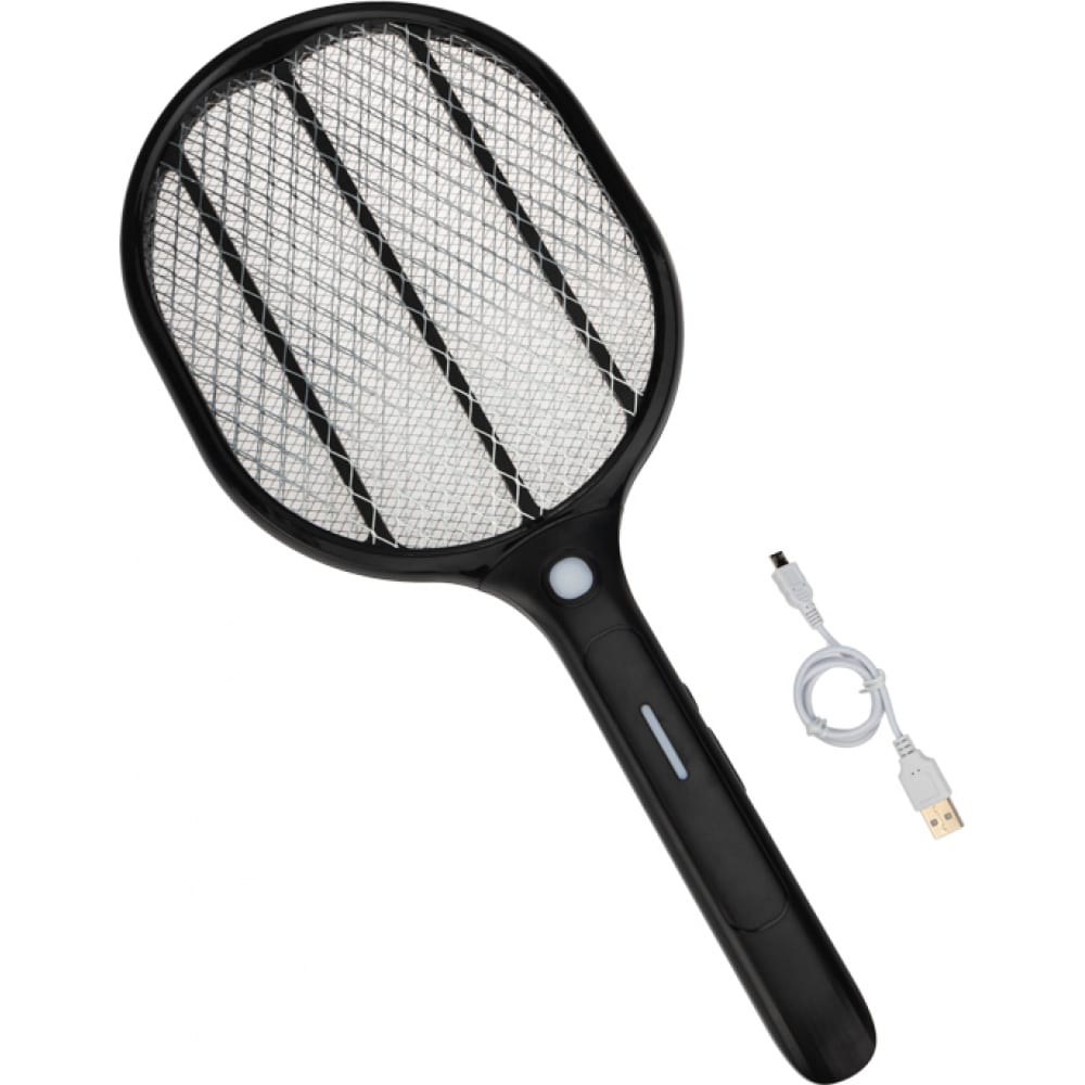 Электрическая аккумуляторная мухобойка REXANT мухобойка электрическая solove electric mosquito swatter p1 grey серый