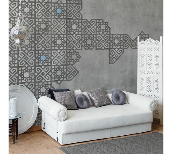 Изображение товара Фотообои ООО Ортограф Ornamo gray 3.71x2.7 м OT-G_31735